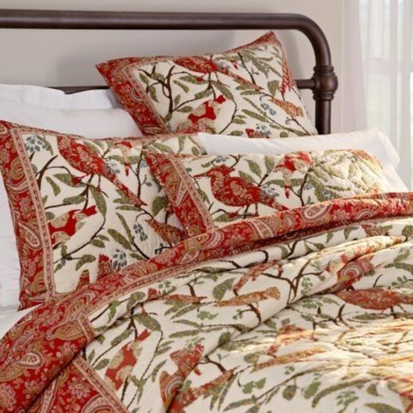 Pottery Barn Bedding Fq Quilt And Euro Sham Poshmark
